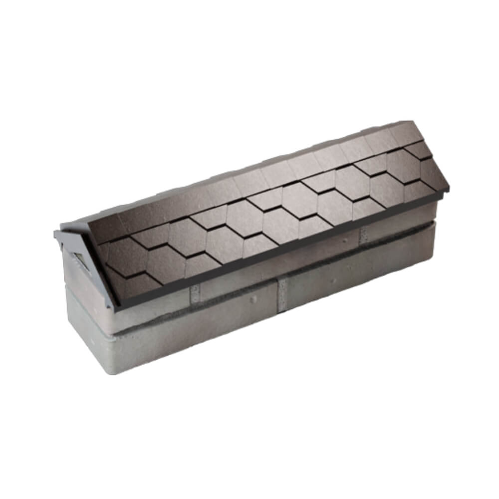 Парапет Zking Эверест Коричневый с посадкой на 0.5 кирпича (130мм) в Старом Осколе фото