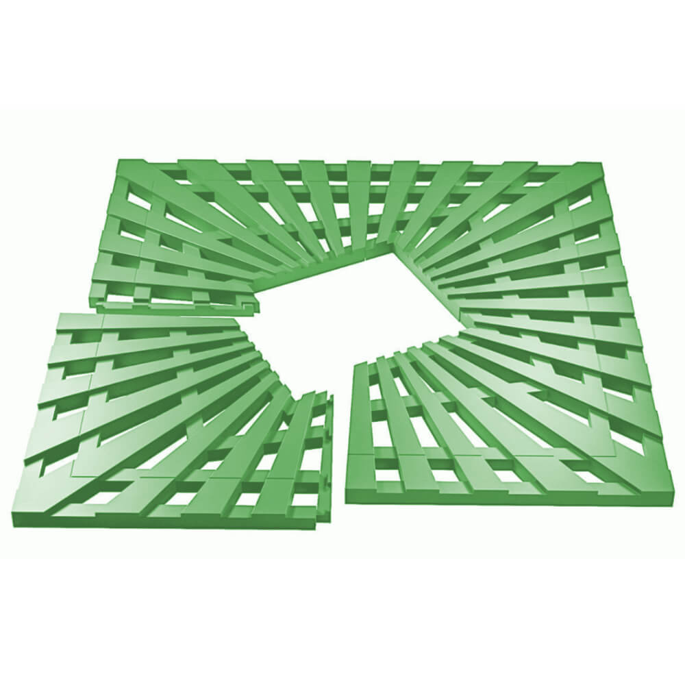 Приствольная решетка для дерева ZKING ATMOSPHERE 1.2х1.2м Зеленая в Старом Осколе фото