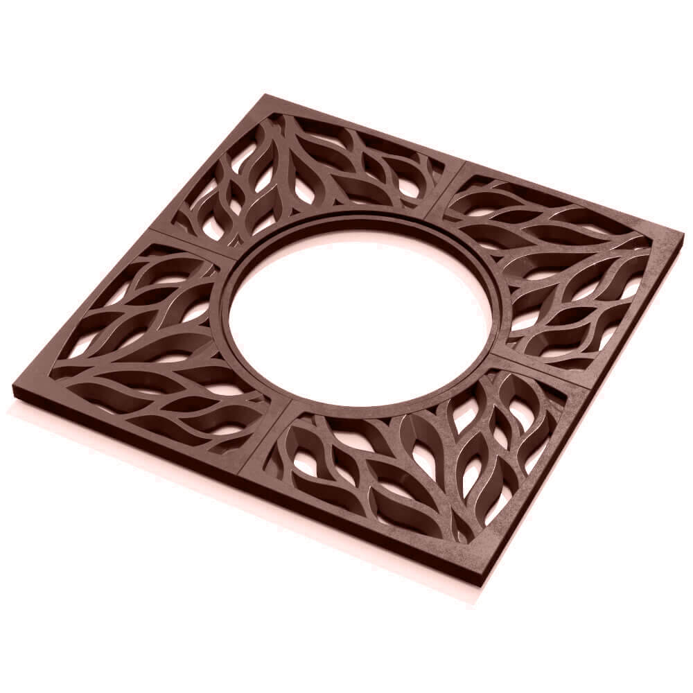 Приствольная решетка для дерева ZKING CRUST 1.2х1.2м Коричневая в Старом Осколе фото