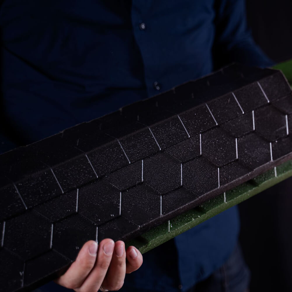 Парапет Zking Эверест Черный с посадкой на 1 кирпич (200/225/255мм) в Старом Осколе фото