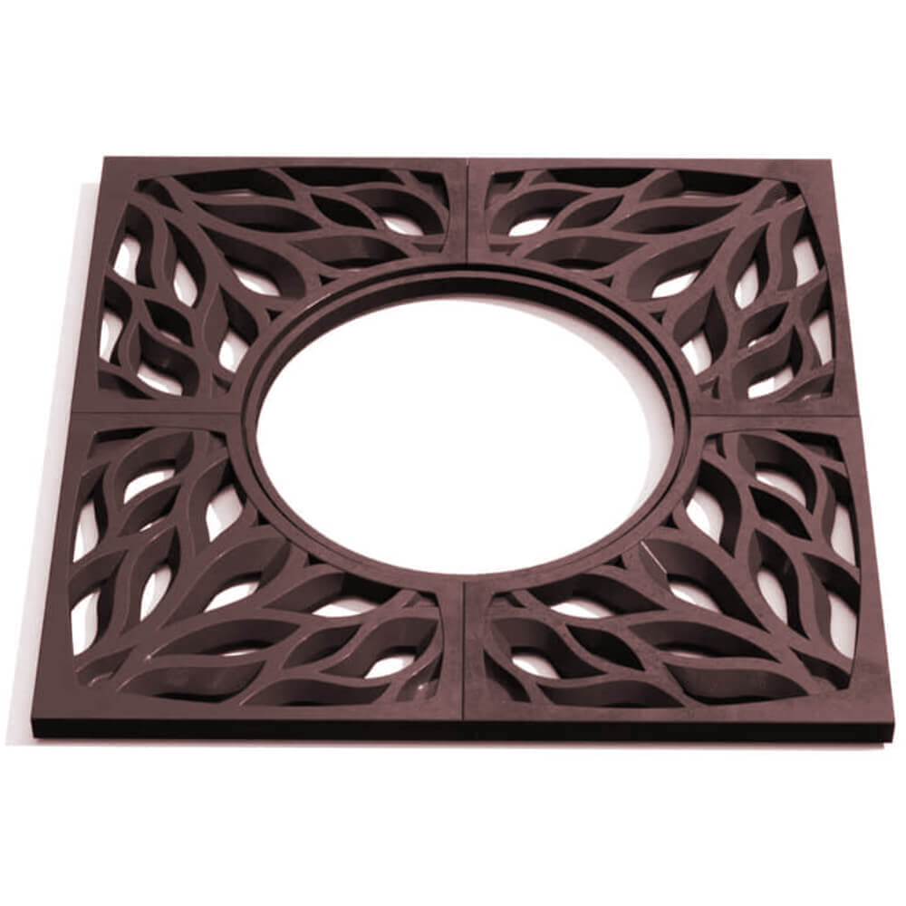 Приствольная решетка для дерева ZKING CRUST 1.2х1.2м Коричневая Старый Оскол фото