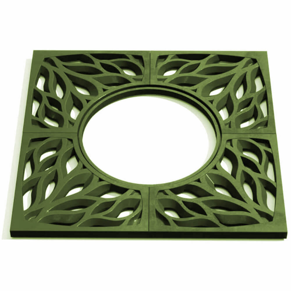 Приствольная решетка для дерева ZKING CRUST 1.2х1.2м Зеленая Старый Оскол фото