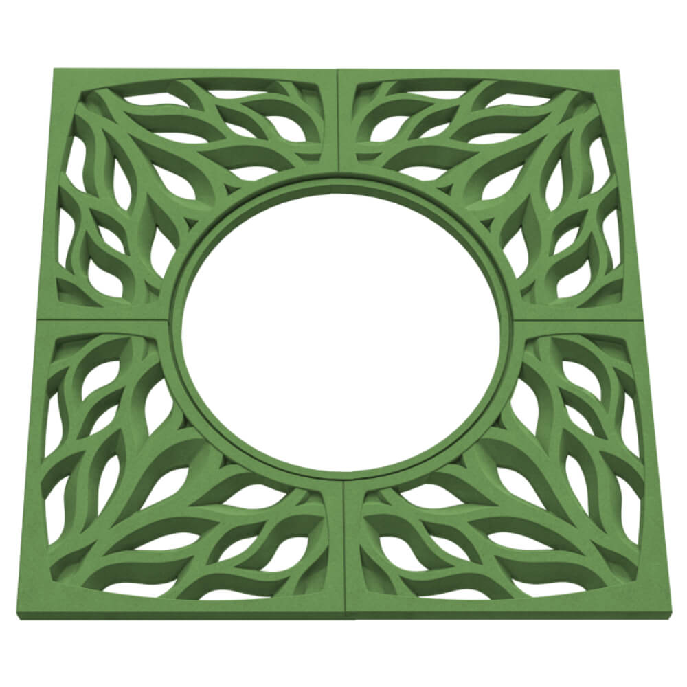 Приствольная решетка для дерева ZKING CRUST 1.2х1.2м Зеленая в Старом Осколе фото