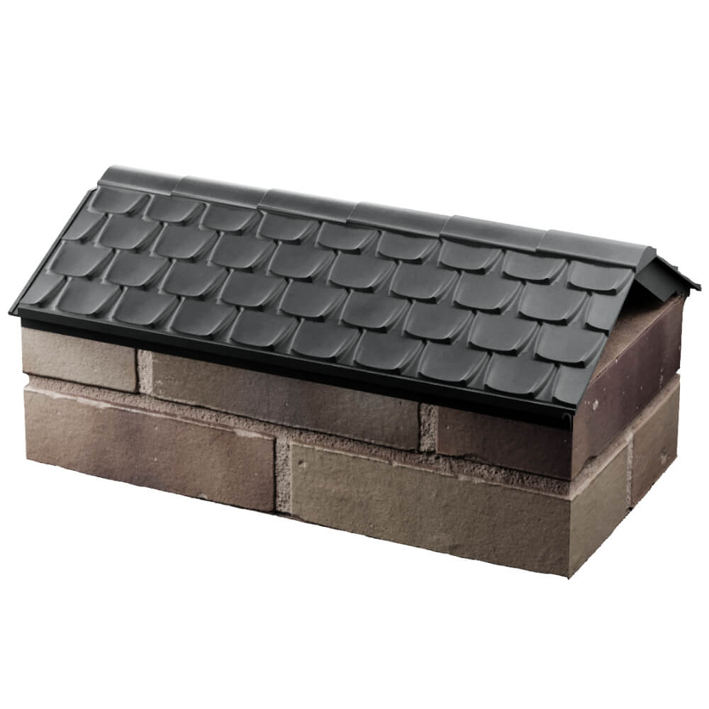 Парапет Zking Эльбрус Серый с посадкой на 1 кирпич (255мм) в Старом Осколе фото