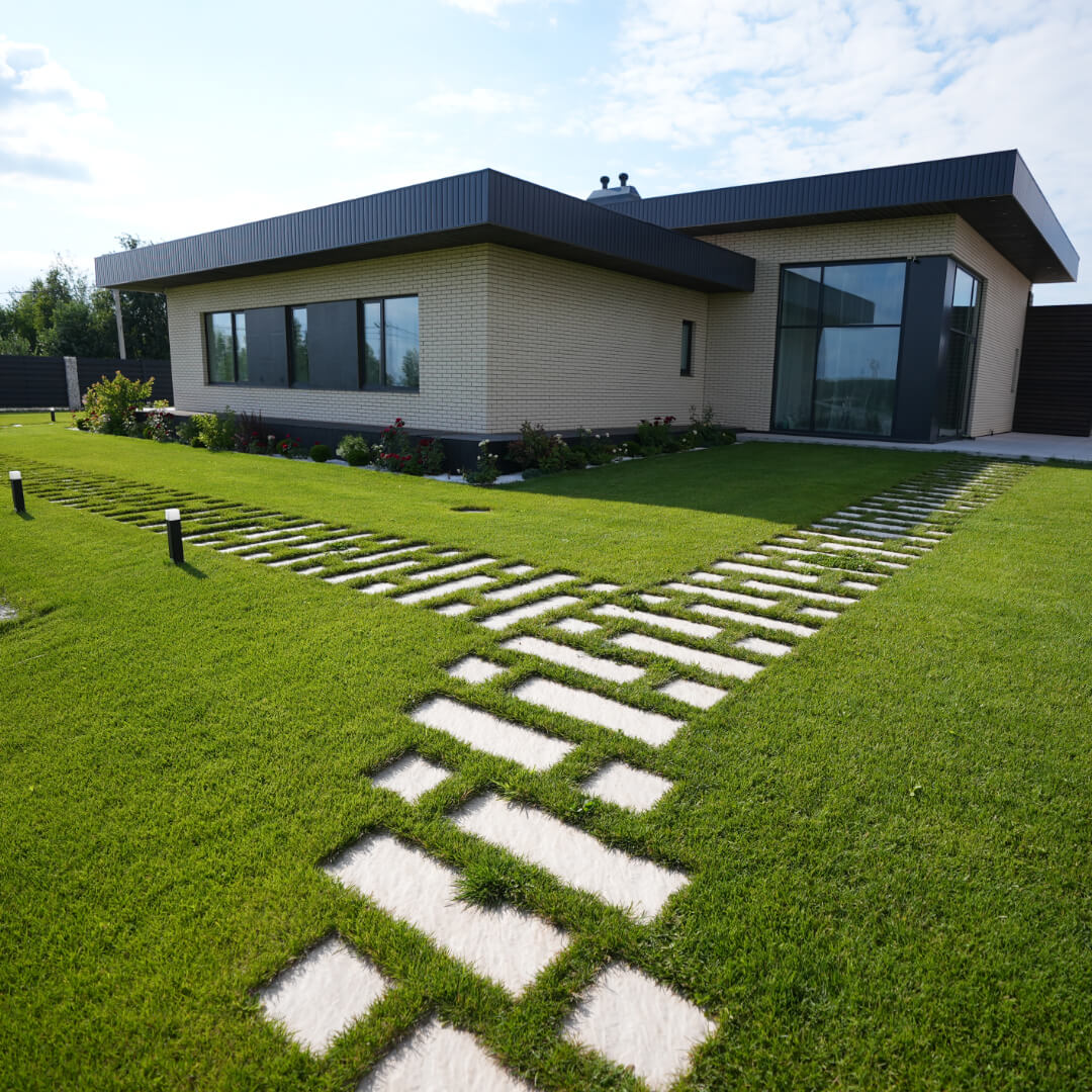 Шаговая плита STONE Светлая Галька 990х330х55мм в Старом Осколе фото