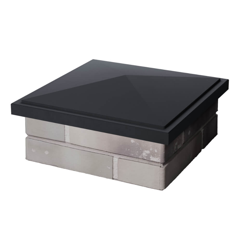 Колпак Zking БонаМоно Серый на столб 1.5х1.5 кирпича (385х385, 400х400мм) в Старом Осколе фото