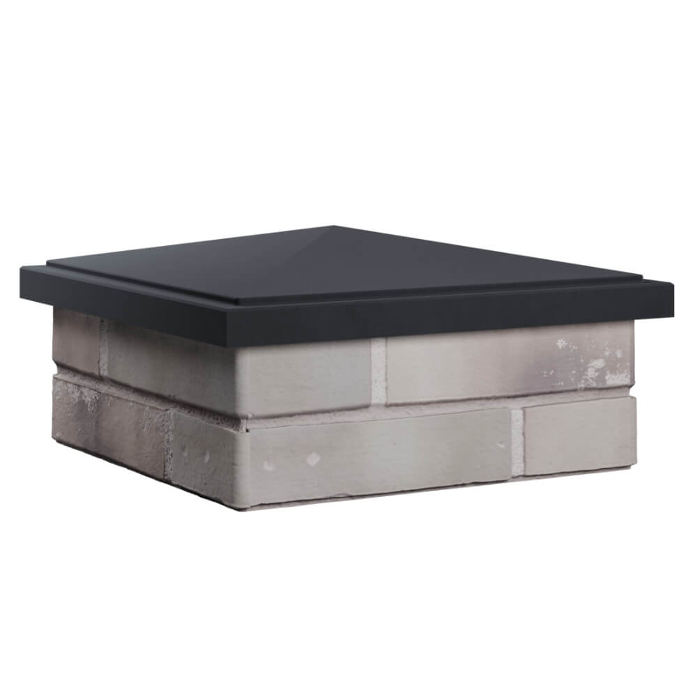 Колпак Zking БонаМоно Серый на столб 1.5х1.5 кирпича (385х385, 400х400мм) в Старом Осколе фото