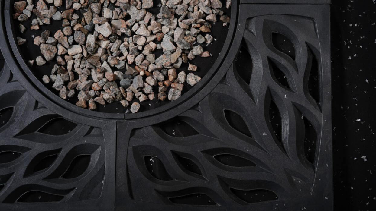 Приствольная решетка для дерева ZKING CRUST 1.2х1.2м Черная в Старом Осколе фото